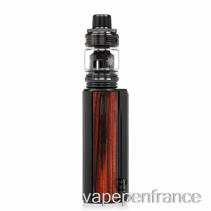 Kit De Démarrage Voopoo Drag M100s, Stylo Vape Noir Et Bois Foncé